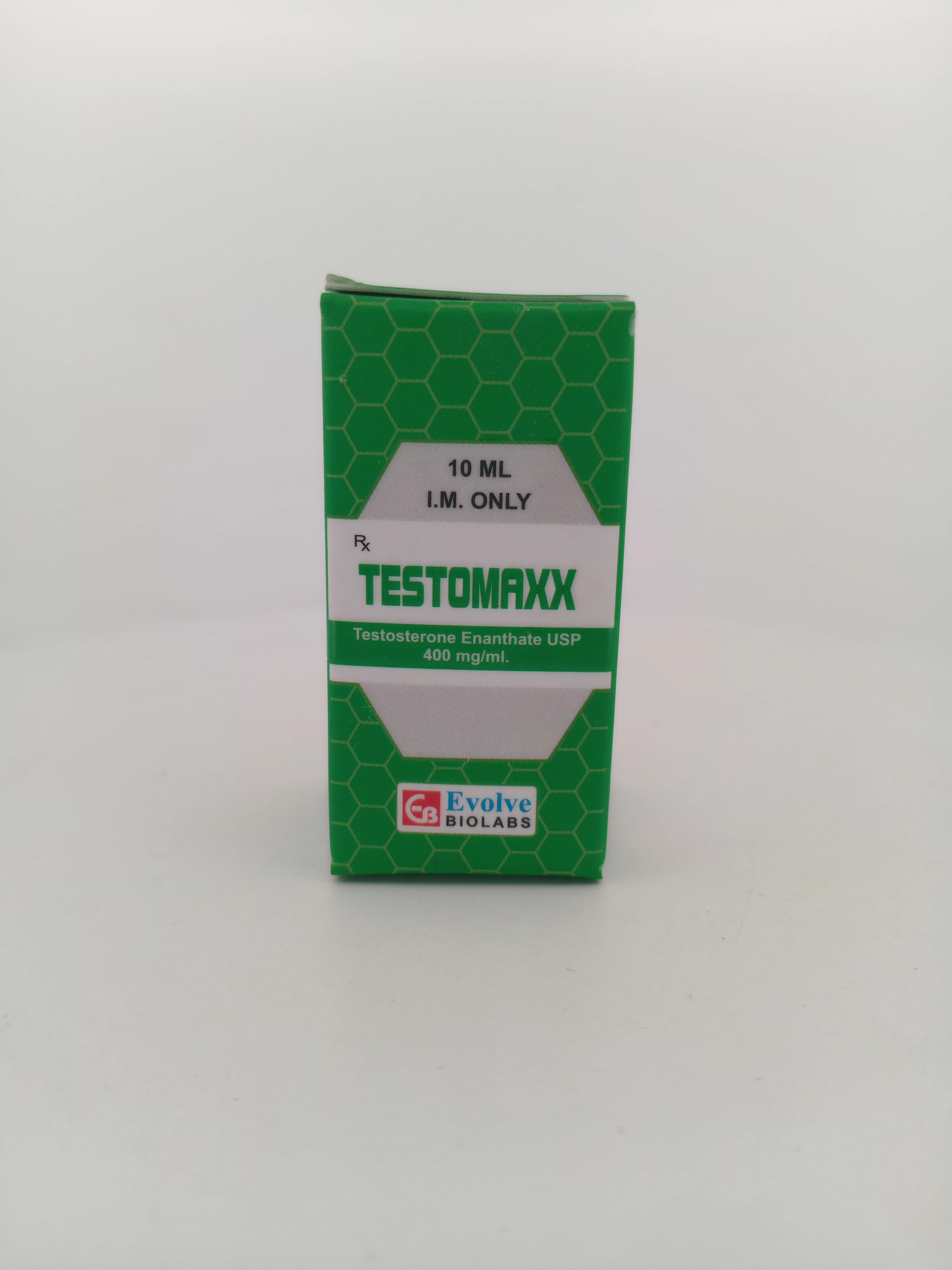 TESTOMAXX (Testosterone Enanthate USP 400 mg/mL) Injection - 1 Vial