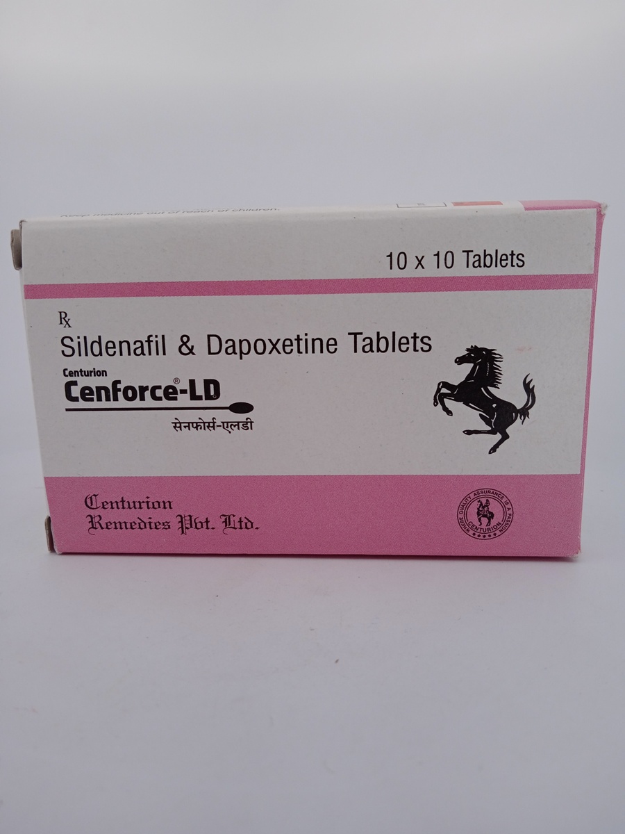 CENFORCE-LD (SILDENAFIL 50mg + DAPOXETINE 30mg) - 10 Tablets