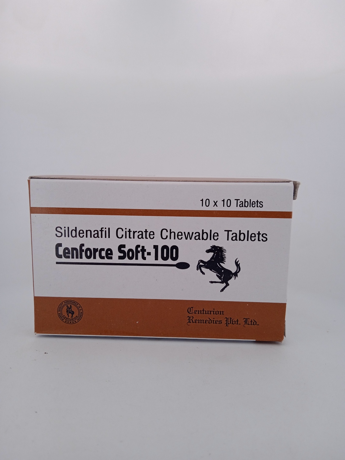 CENFORCE SOFT 100 (Sildenafil 100mg) - 10 Tablets