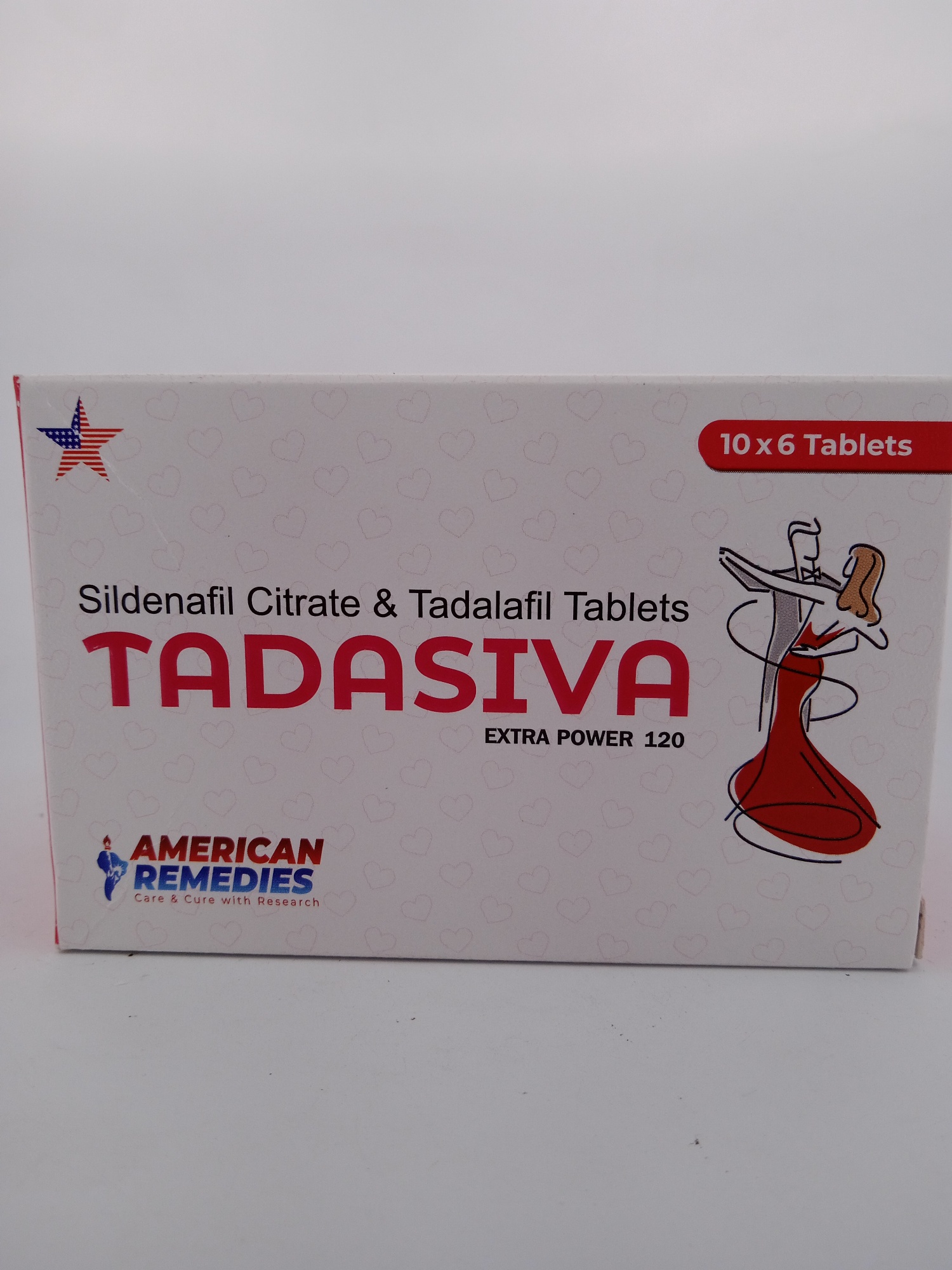 TADASIVA (SILDENAFIL 100 MG + TADALAFIL 20 MG) - 6 Tablet
