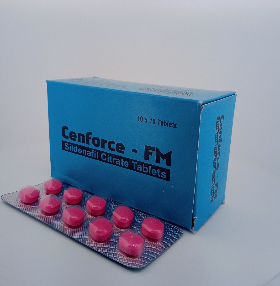 CENFORCE FM 100MG (SILDENAFIL 100 MG) - 10 Tablet