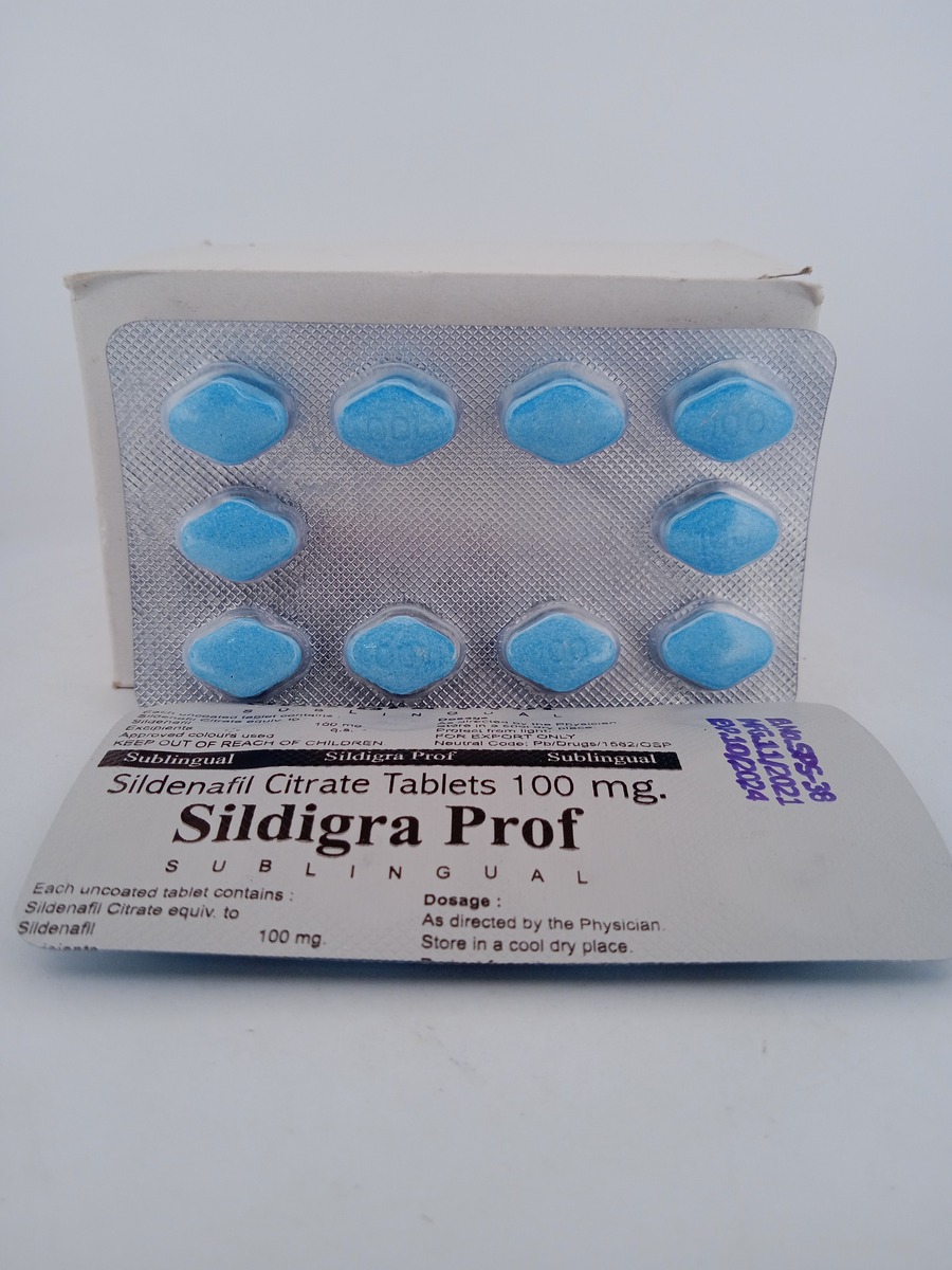 SILDIGRA PROFESSIONAL (SILDENAFIL 100 MG) - 10 Tablet