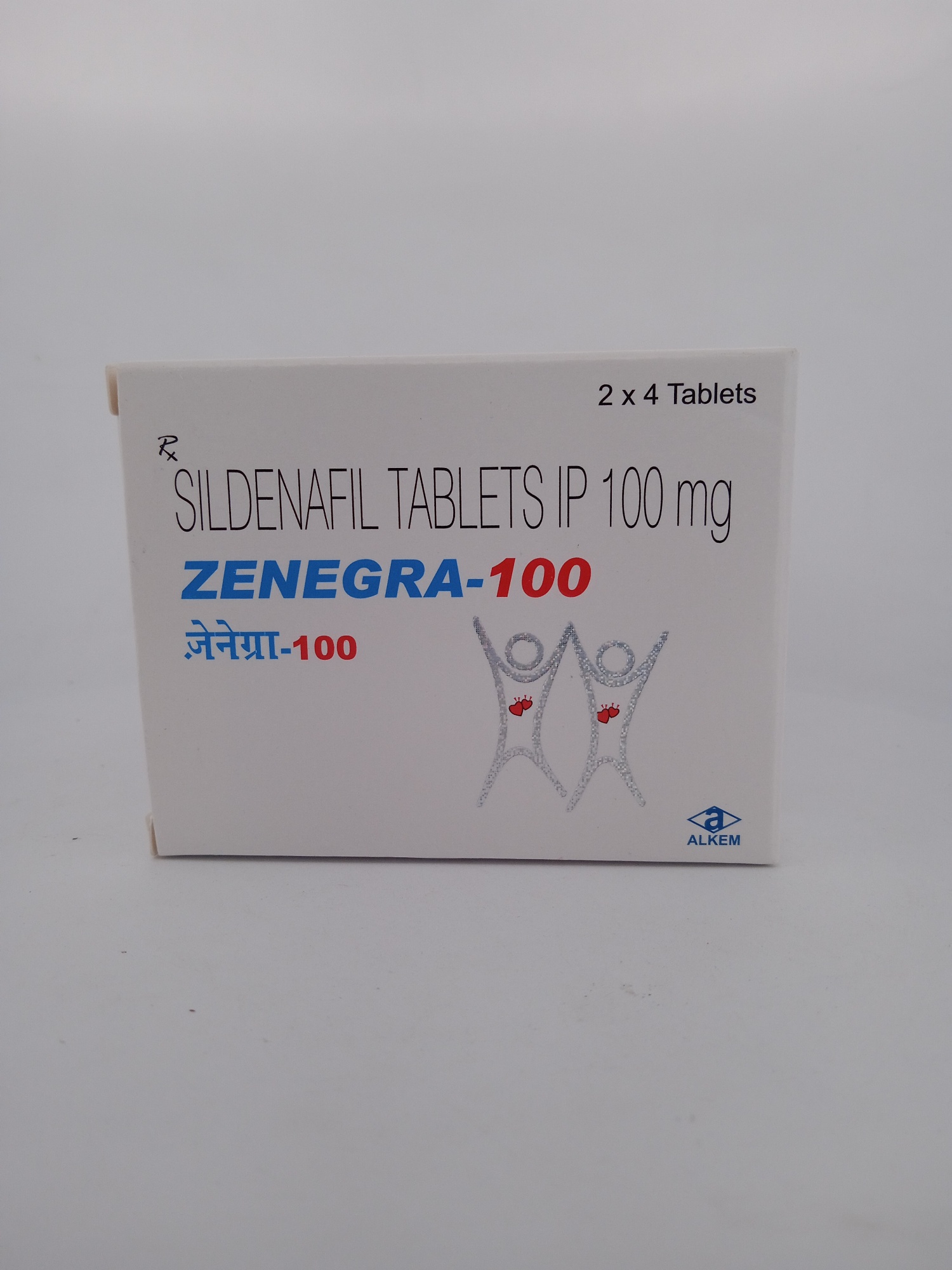 ZENEGRA 100mg (SILDENAFIL 100 MG) - 4 Tablet
