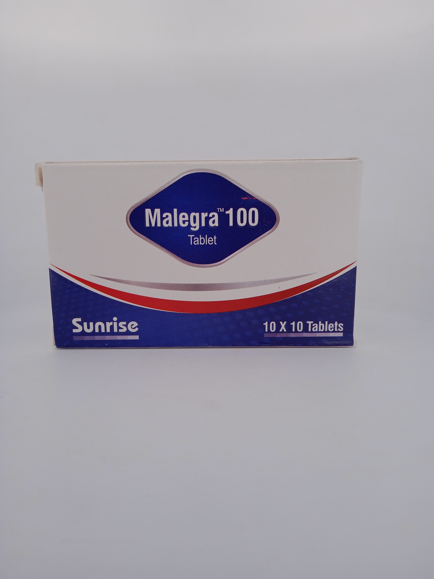 MALEGRA 100mg (SILDENAFIL 100 MG) - 10 Tablet