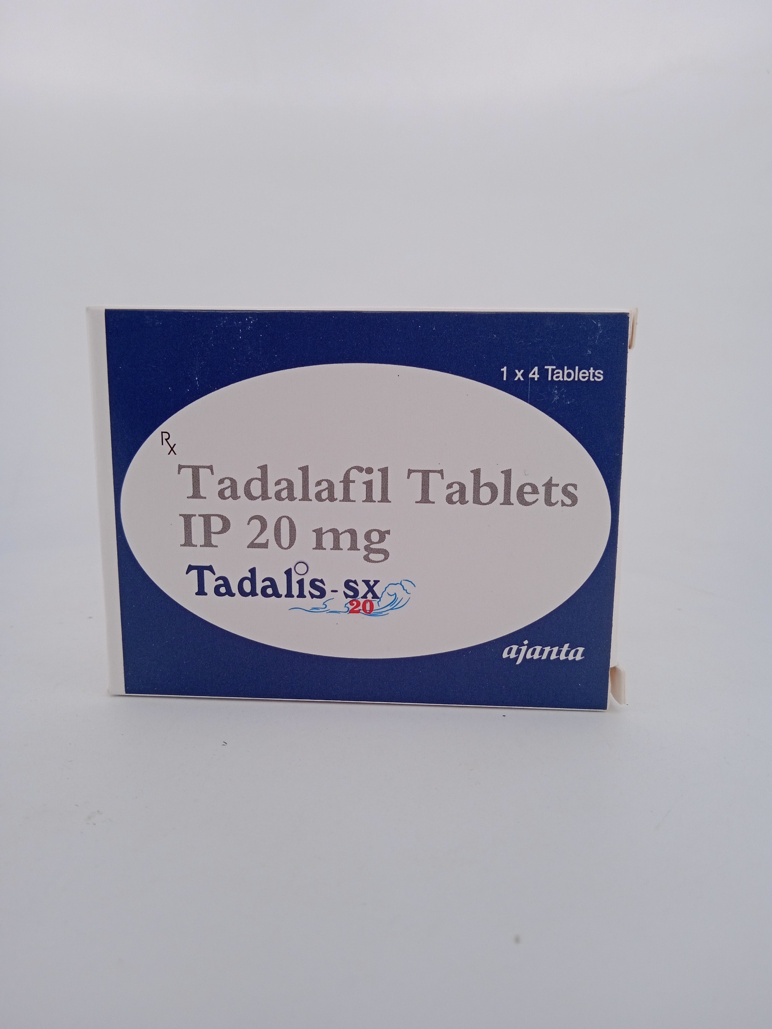 TADALIS SX 20 (TADALAFIL 20 MG) - 4 Tablet