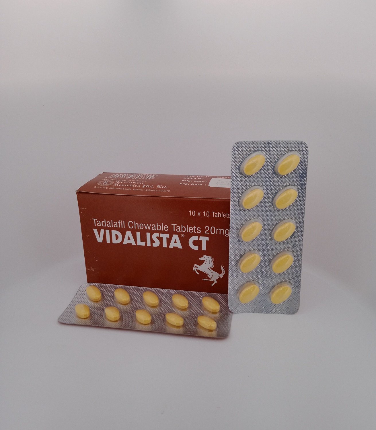 VIDALISTA CT (TADALAFIL 20 MG) - 10 Tablet