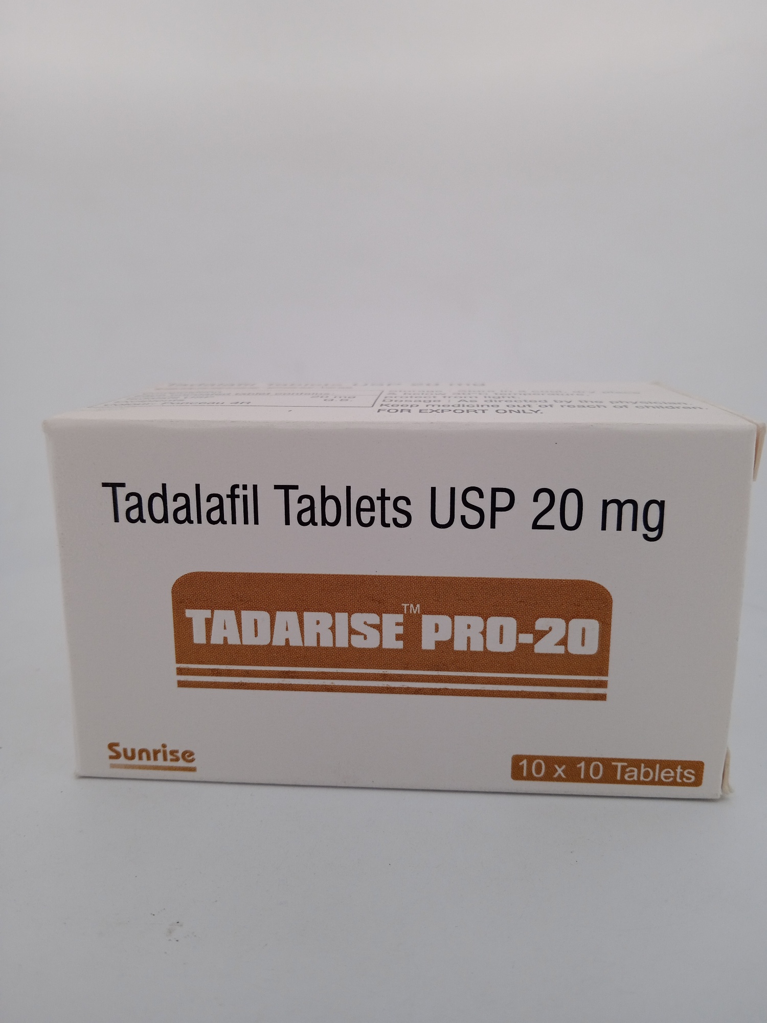 TADARISE PRO 20mg (TADALAFIL 20 MG) - 10 Tablet