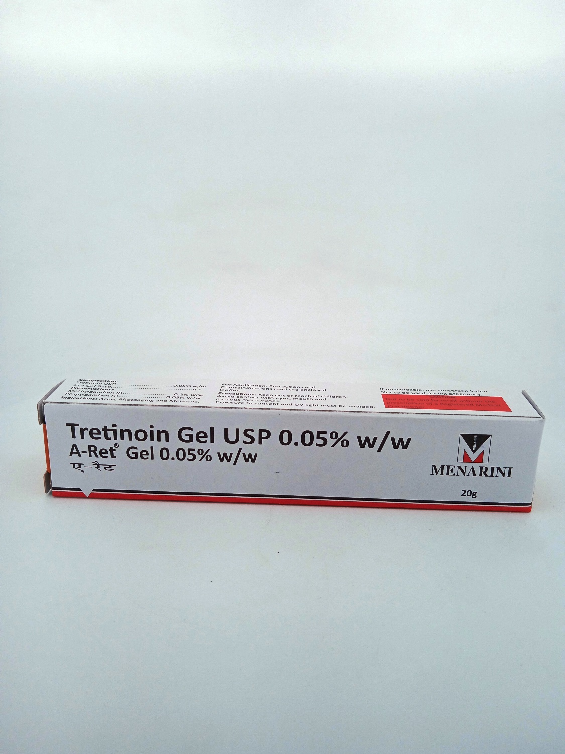 A-RET 0.05% GEL - 20G Tube