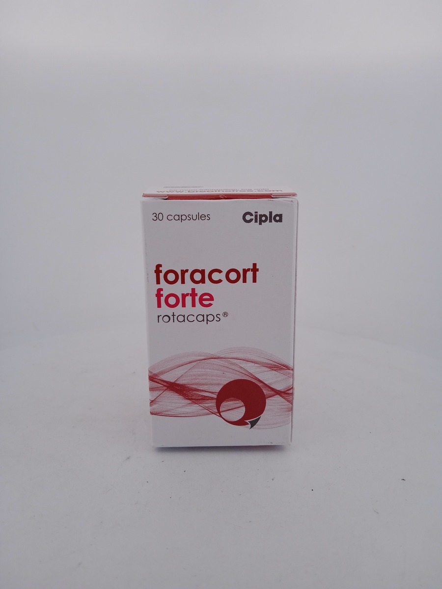 FORACORT FORTE ROTACAPS (Budesonide Formoterol) Asthma Guide.