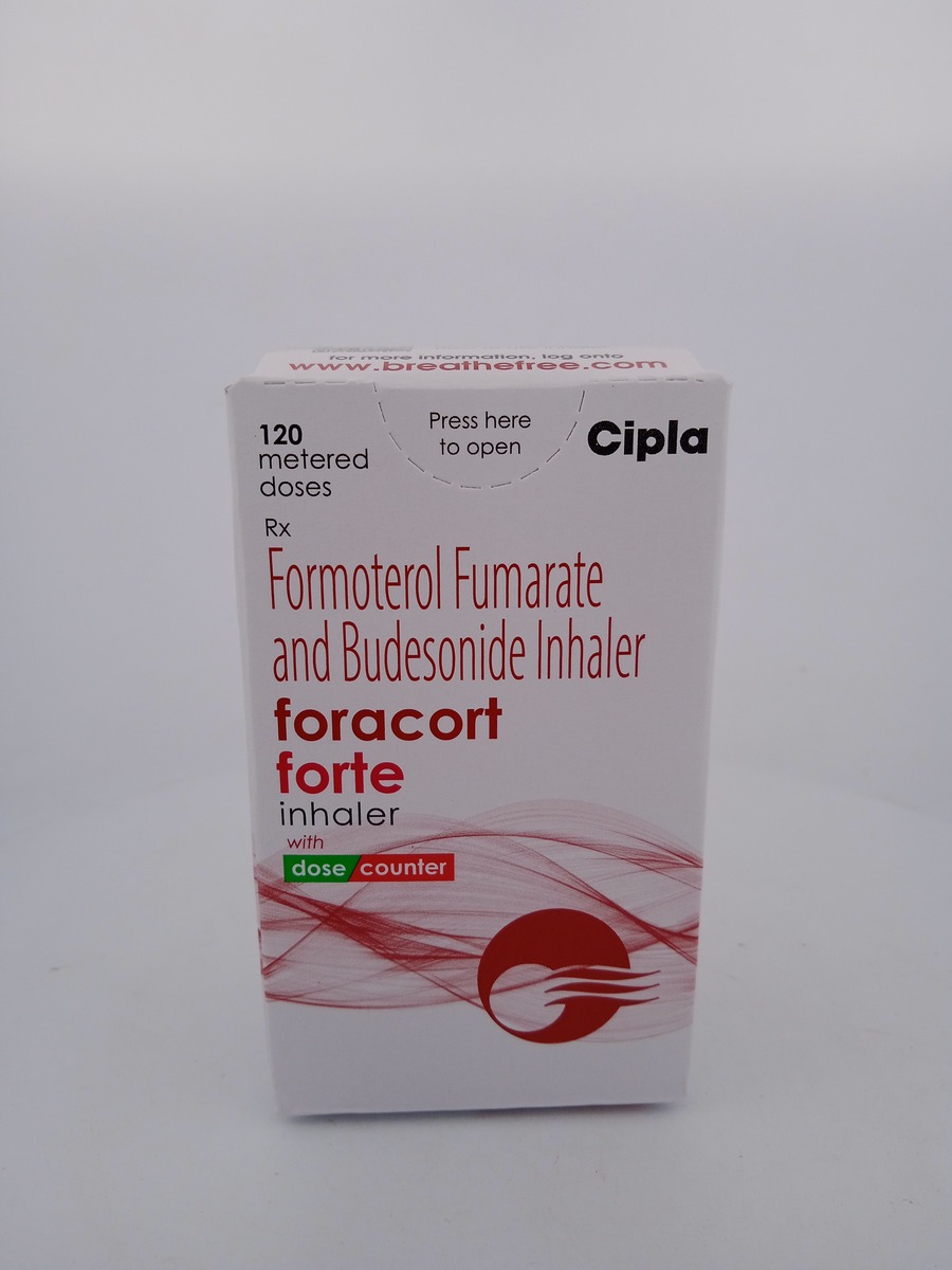 FORACORT FORTE INHALER | Budesonide 400mcg & Formoterol 12mcg.