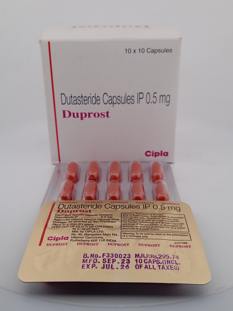 DUPROST 0.5MG CAPSULES (Dutasteride 0.5mg) BPH Treatment Guide