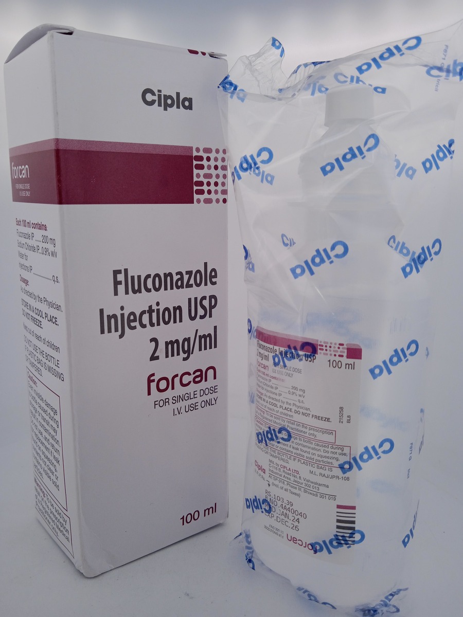 FORCAN 200MG/100ML INFUSION | Fluconazole Antifungal Therapy.