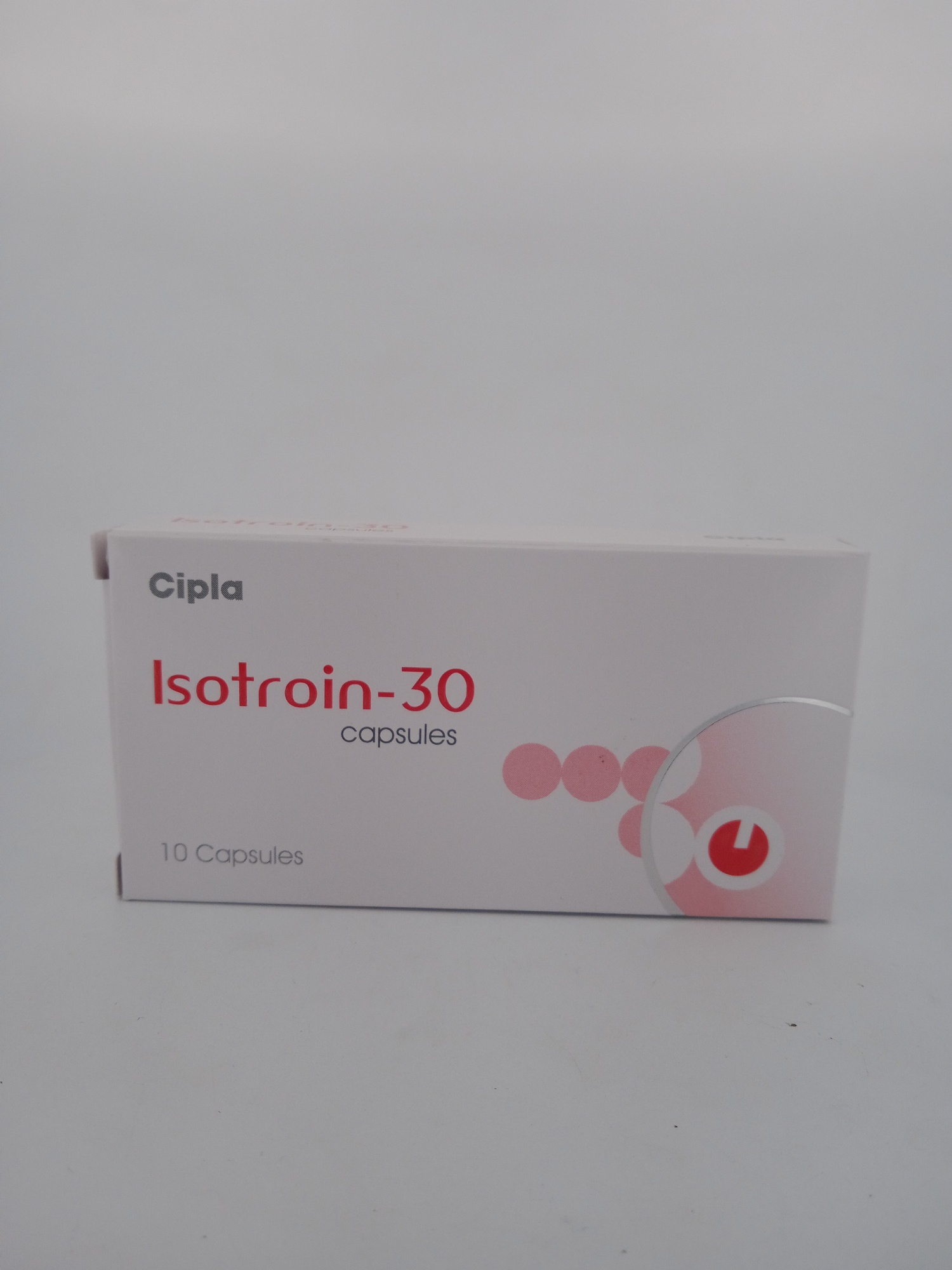 ISOTROIN 30 MG 10 CAPSULES | Isotretinoin Acne Treatment Medicine