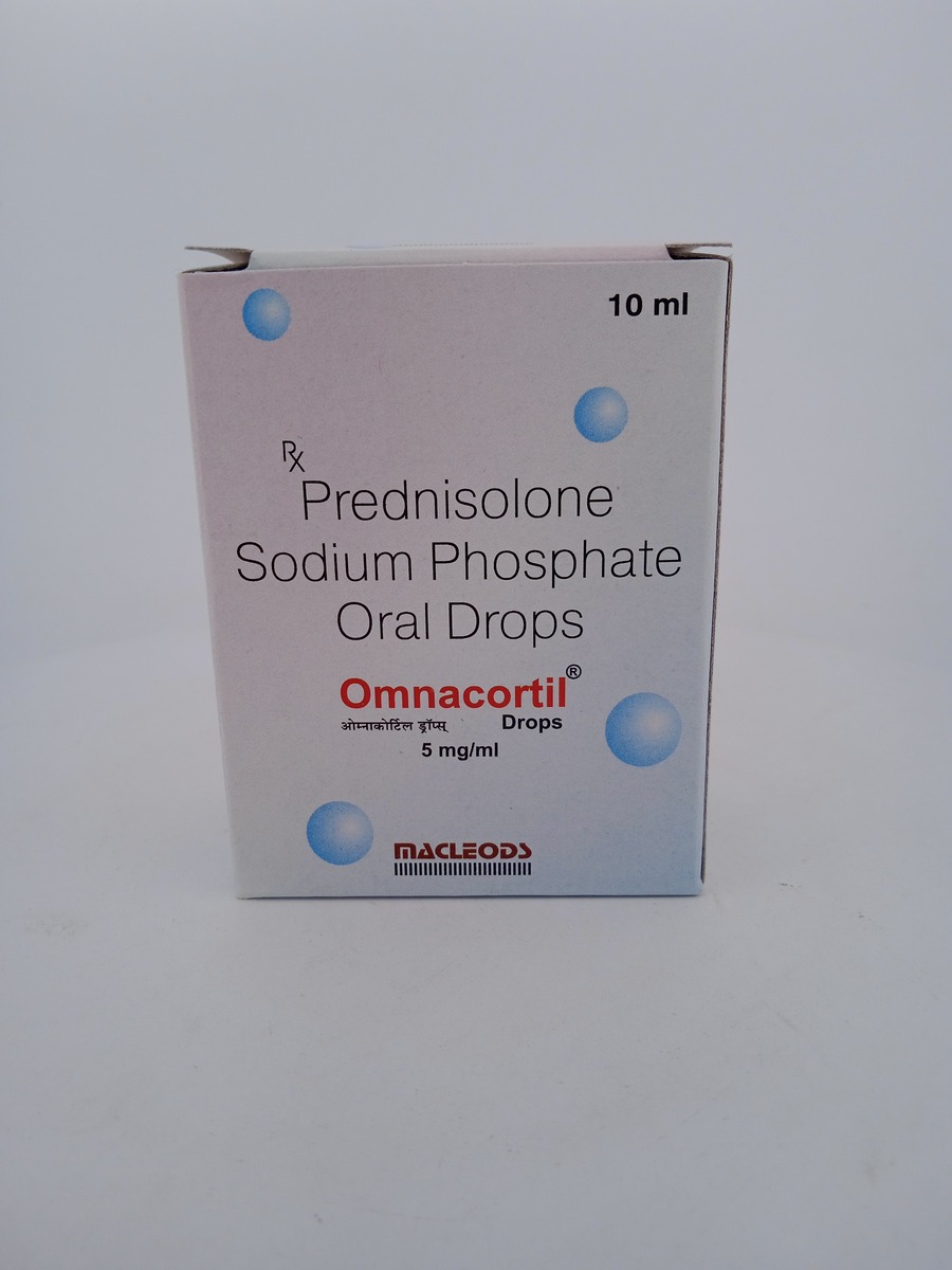 OMNACORTIL DROPS 10ML | Prednisolone Oral Corticosteroid Drops.
