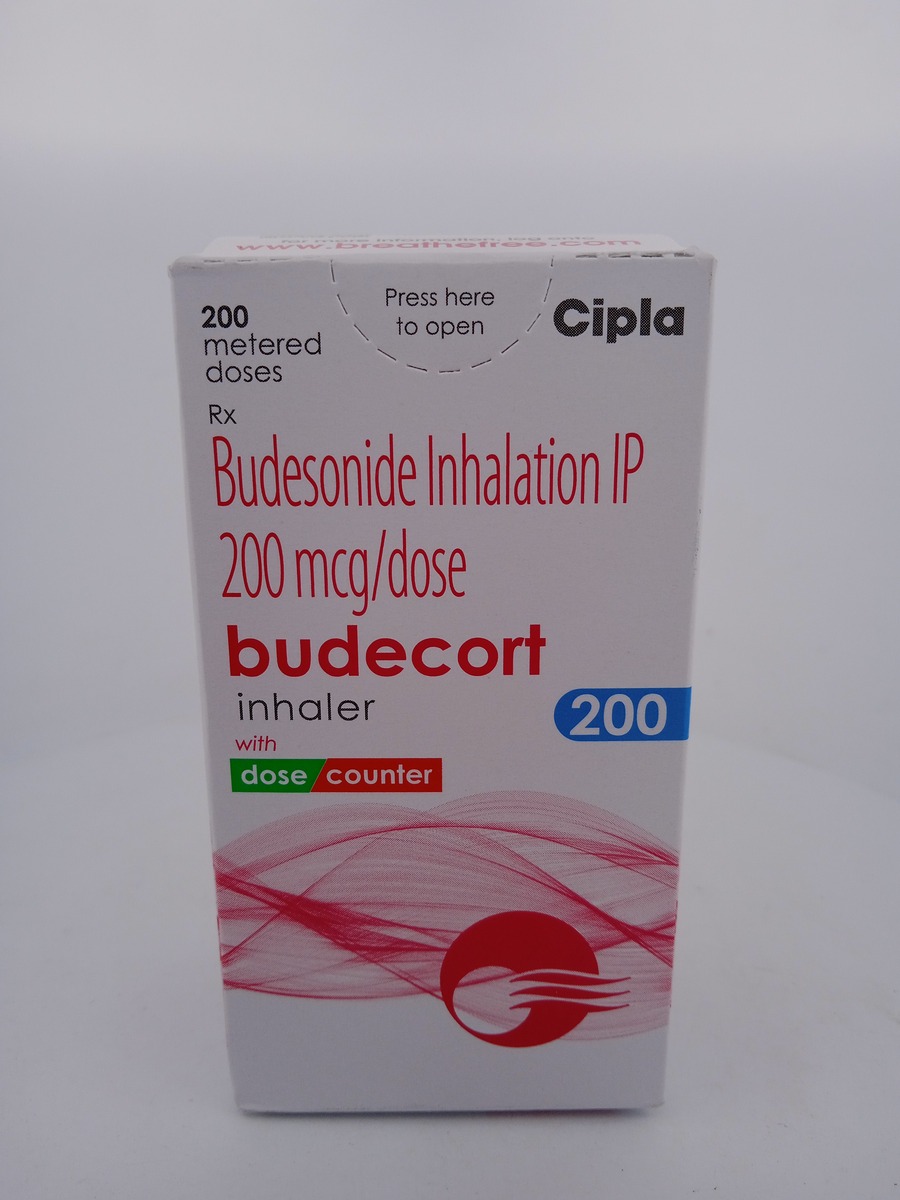 BUDECORT 200 INHALER | Budesonide 200mcg Metered Dose Inhaler.