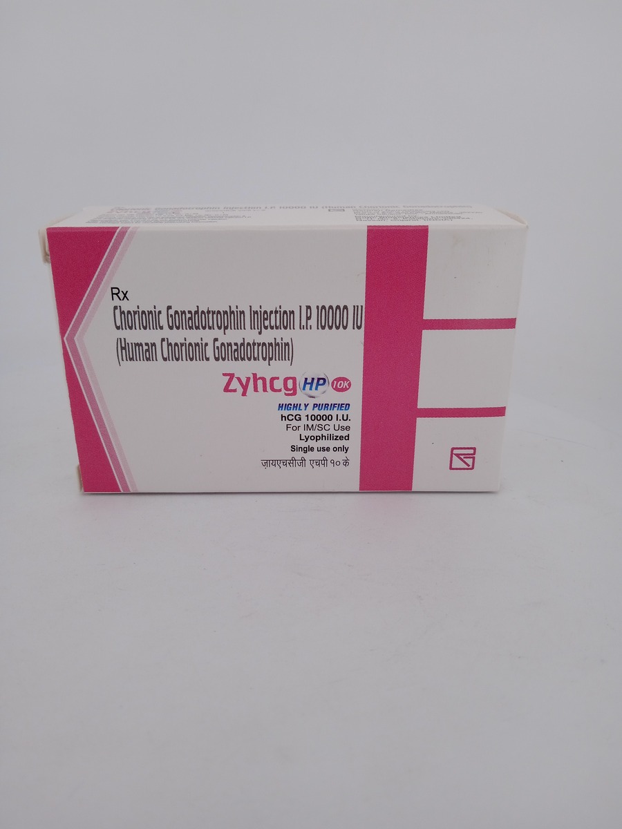 ZYHCG HP 10000IU INJECTION | Human Chorionic Gonadotropin Therapy.