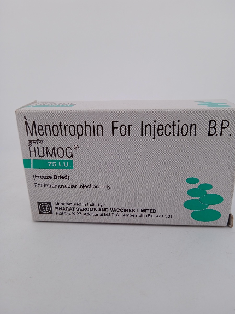 HUMOG 75IU INJECTION | Human Menopausal Gonadotropin Fertility Therapy.