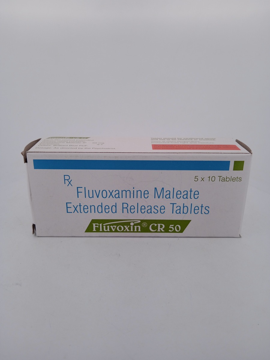 FLUVOXIN CR-50MG-10 TABLET (Fluvoxamine CR 50mg) SSRI Medicine