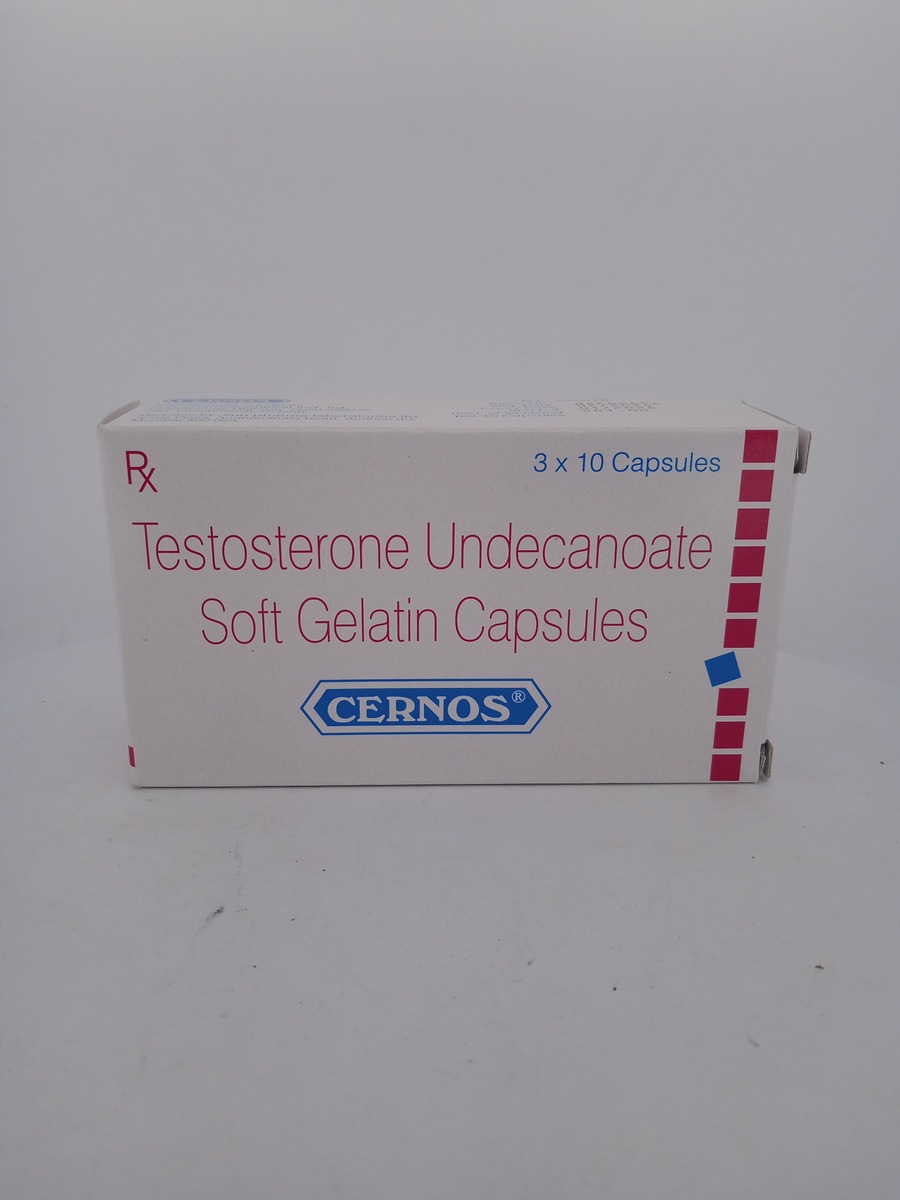 CERNOS 40MG CAPSULE (Testosterone 40mg) Hormone Therapy Guide.