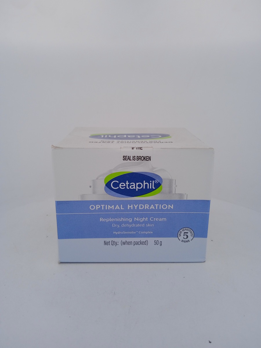 CETAPHIL REPLENISHING NIGHT CREAM 50G | Hydrating Skin Care Cream.