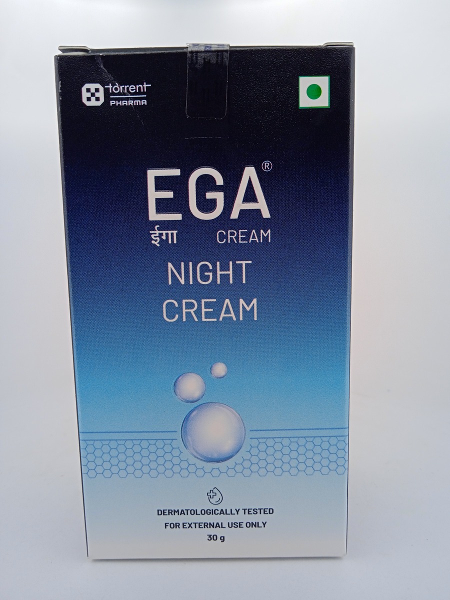 EGA CREAM 30G | Night Cream for Skin Brightening & Renewal Care.