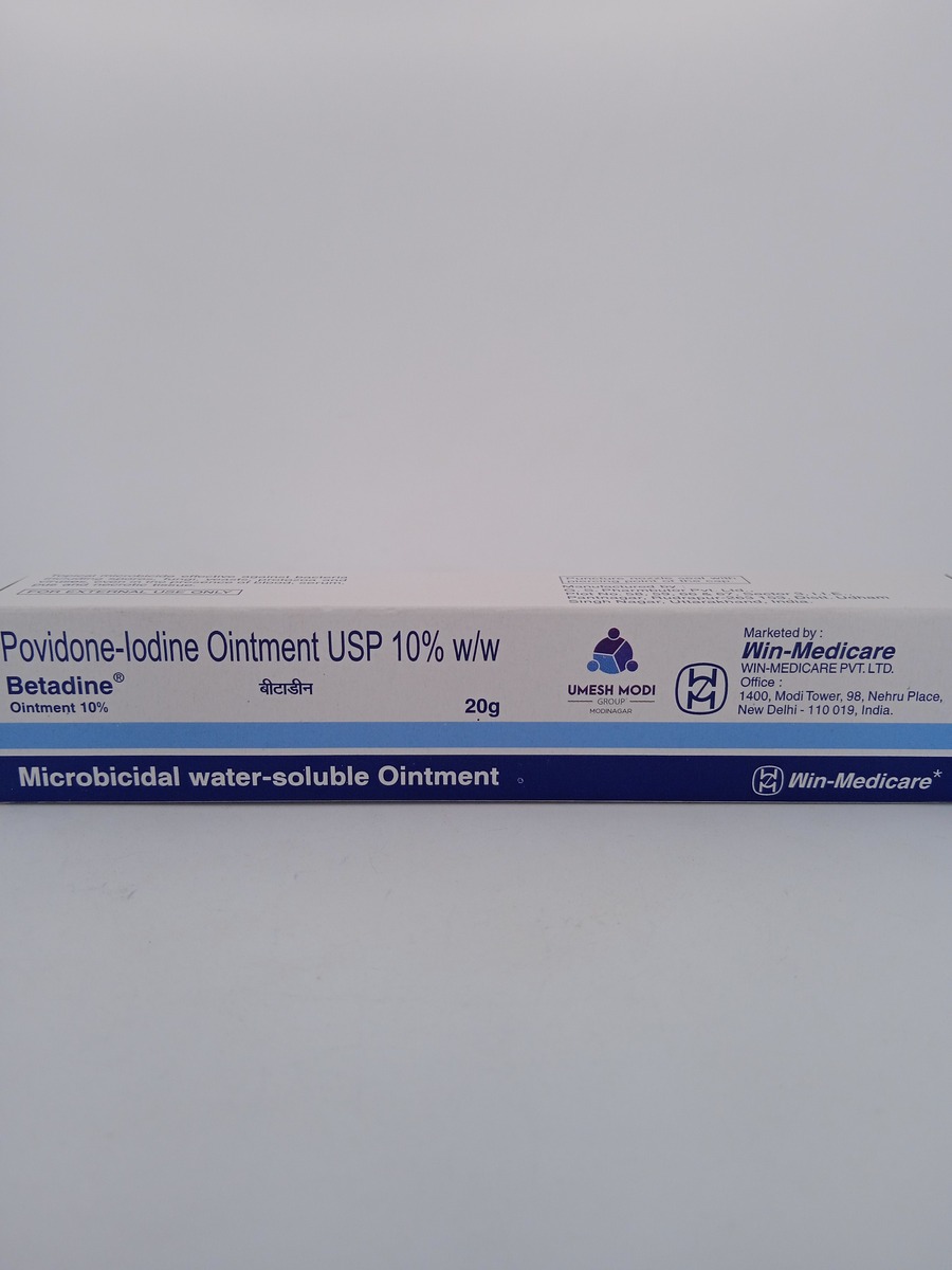 BETADINE OINTMENT 20G | Povidone Iodine Antiseptic Skin Care.