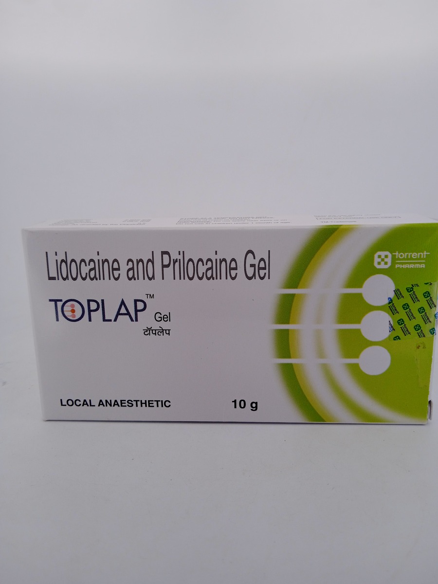 TOPLAP GEL 10G | Lidocaine & Prilocaine Local Anaesthetic Gel.