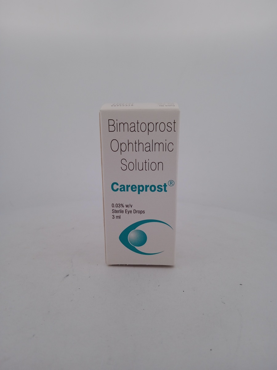 CAREPROST EYE DROPS 3ML | Bimatoprost 0.03% for Glaucoma.