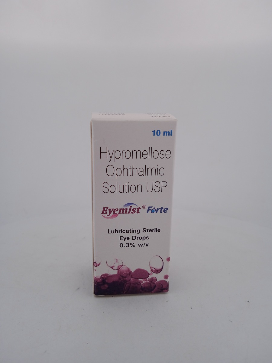 EYEMIST FORTE EYE DROPS 10ML | Hypromellose 0.3% Lubricant.