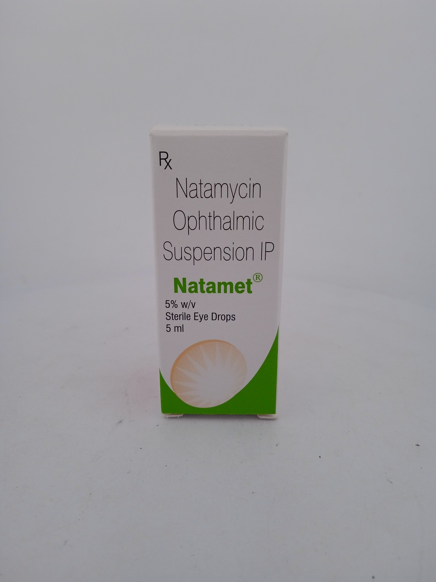 NATAMET EYE DROPS 5ML | Natamycin 5% Ophthalmic Antifungal.