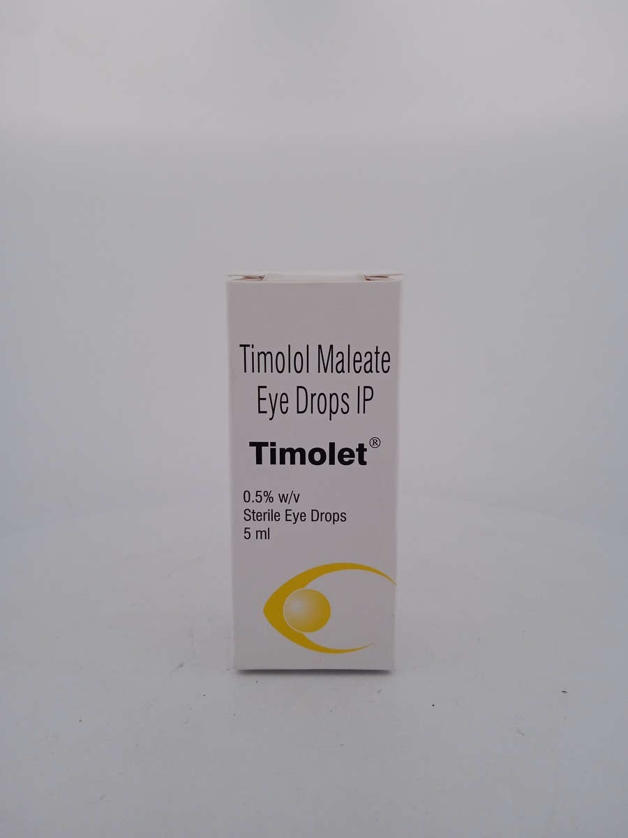 TIMOLET EYE DROPS 5ML | Timolol 0.5% Glaucoma Eye Treatment.