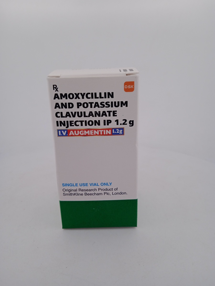 AUGMENTIN 1.2G INJECTION | Amoxicillin & Clavulanic Acid Antibiotic.