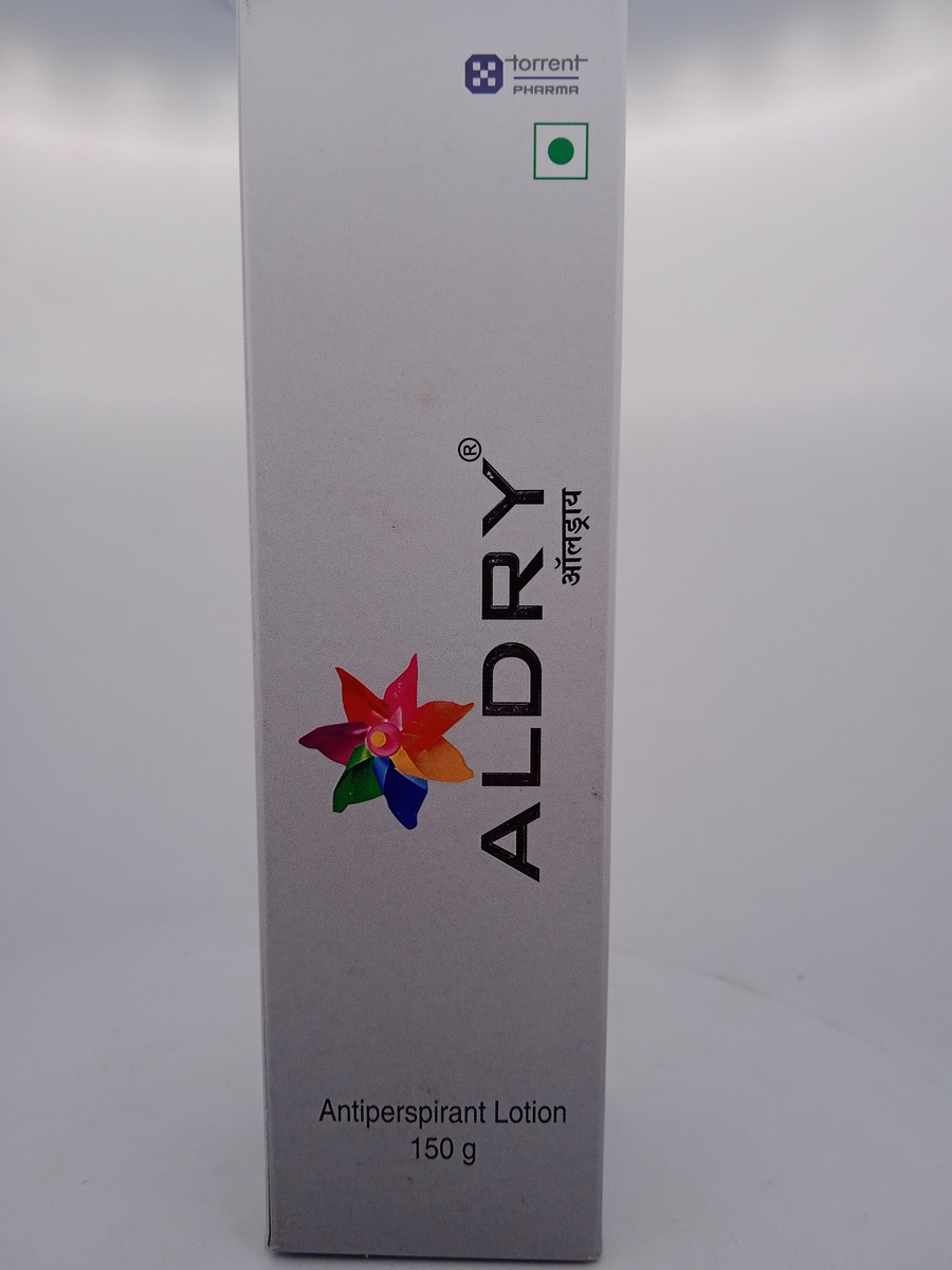 ALDRY LOTION 150GM | Aluminium Chlorohydrate 20% Antiperspirant.