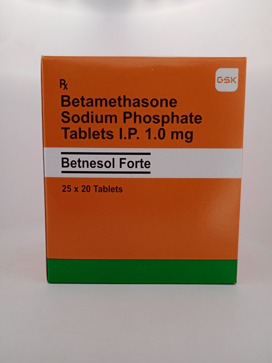 BETNESOL FORTE 1 MG 20 TABLETS | Betamethasone Corticosteroid Tablet