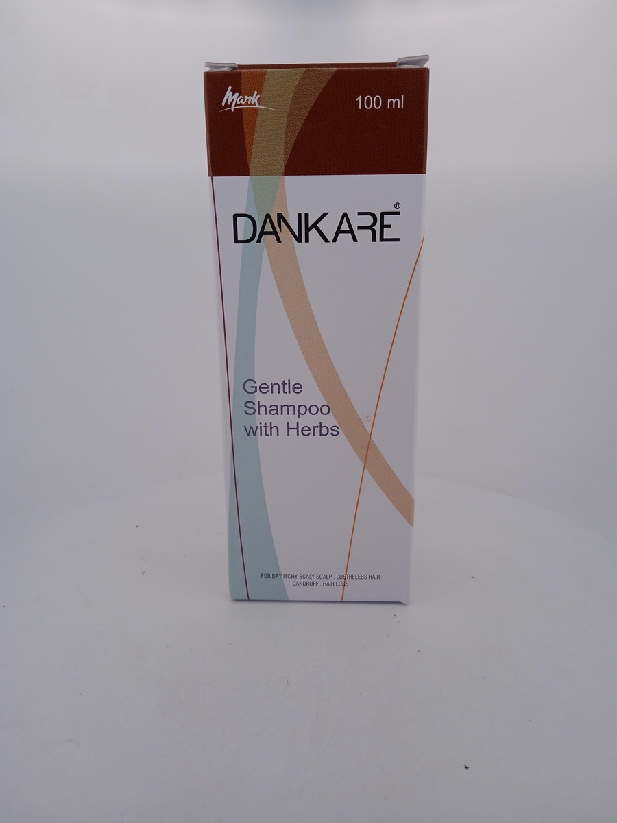 DANKARE GENTLE SHAMPOO 100ML | Herbal Scalp Care Shampoo.