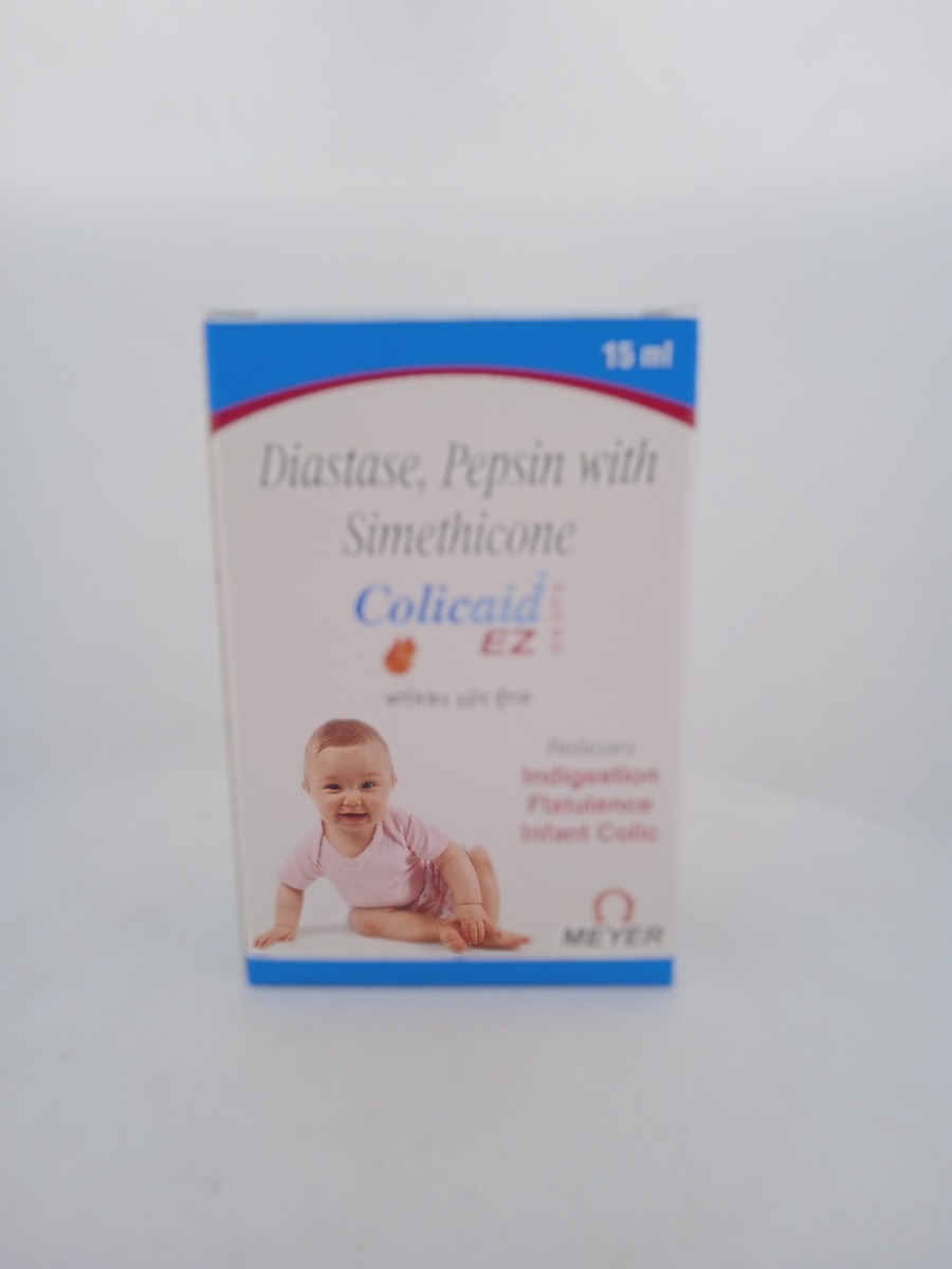 COLICAID EZ DROPS 15ML | Digestive Enzyme & Gas Relief Drops.