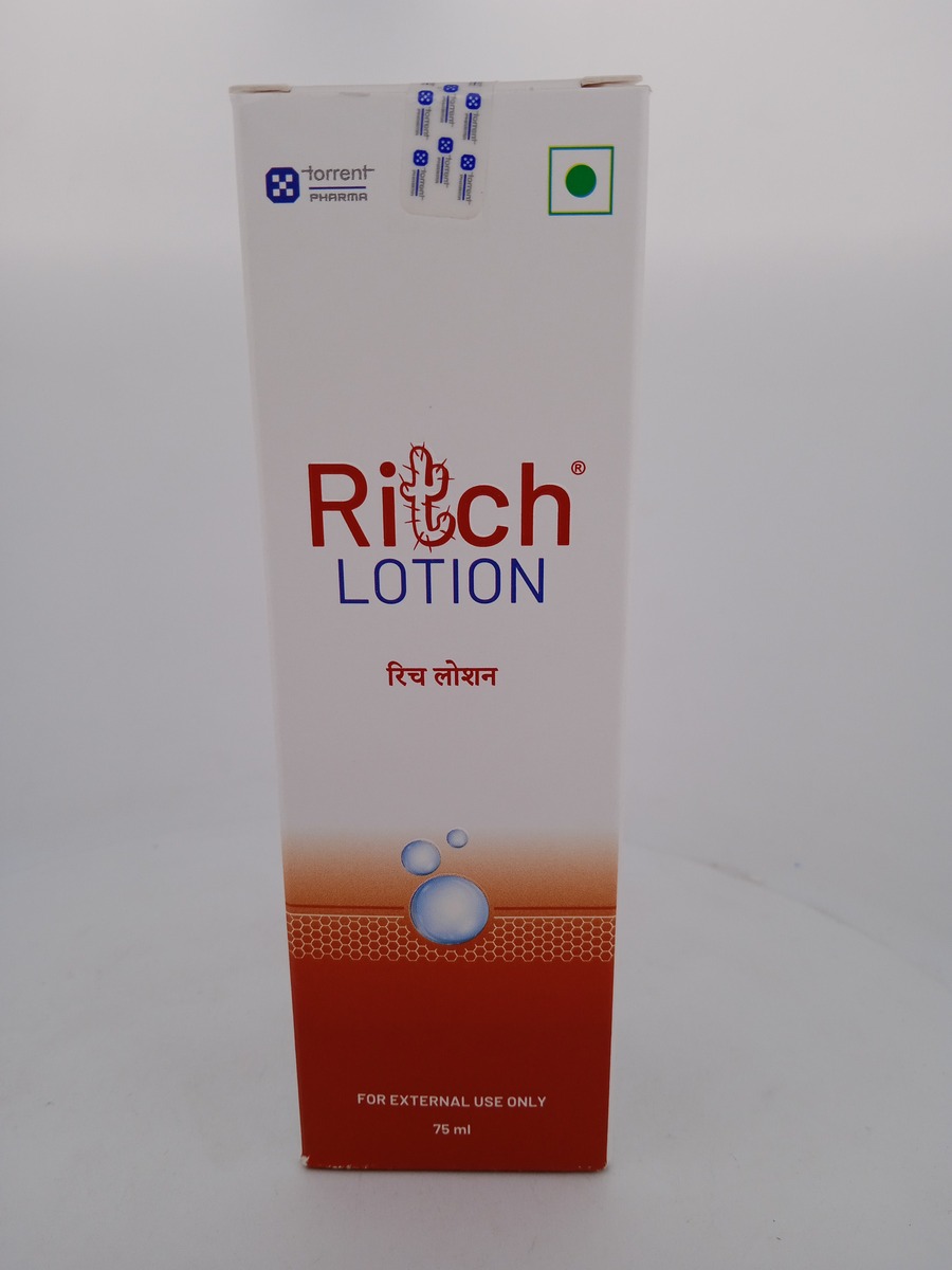 RITCH LOTION 75ML | Permethrin 5% Antiparasitic Lotion for Scabies.