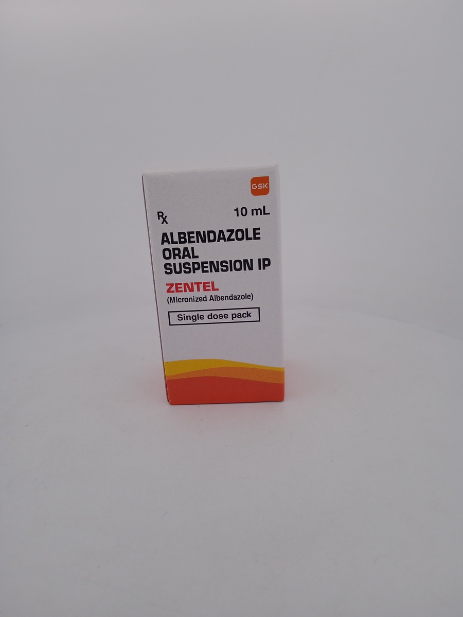 ZENTEL 10 ML SUSPENSION | Albendazole Antiparasitic Medicine.