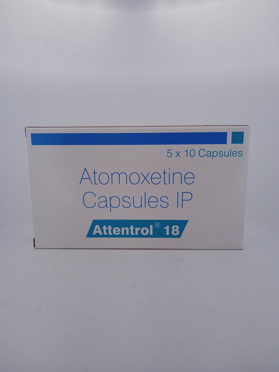 ATTENTROL 18mg (ATOMOXETINE 18mg) - 10 Capsule