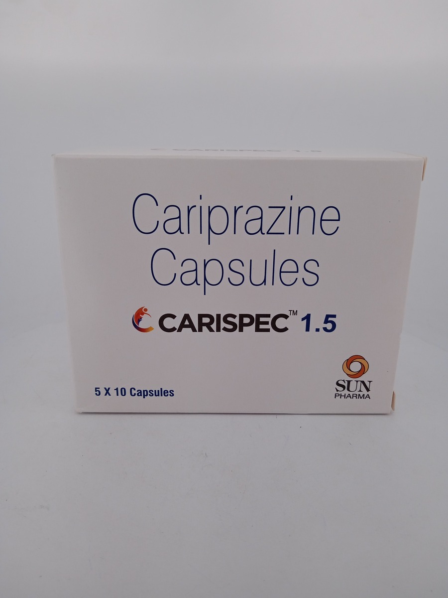CARISPEC 1.5MG CAPSULE (Cariprazine 1.5mg) Antipsychotic Guide.
