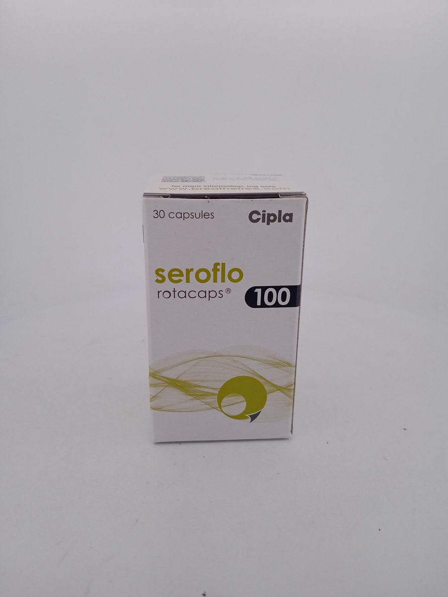 SEROFLO ROTACAPS 100/50MCG (Fluticasone Salmeterol) Inhaler.