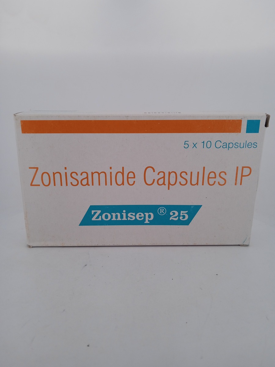 ZONISEP 25MG CAPSULE (Zonisamide 25mg) Antiepileptic Medicine.