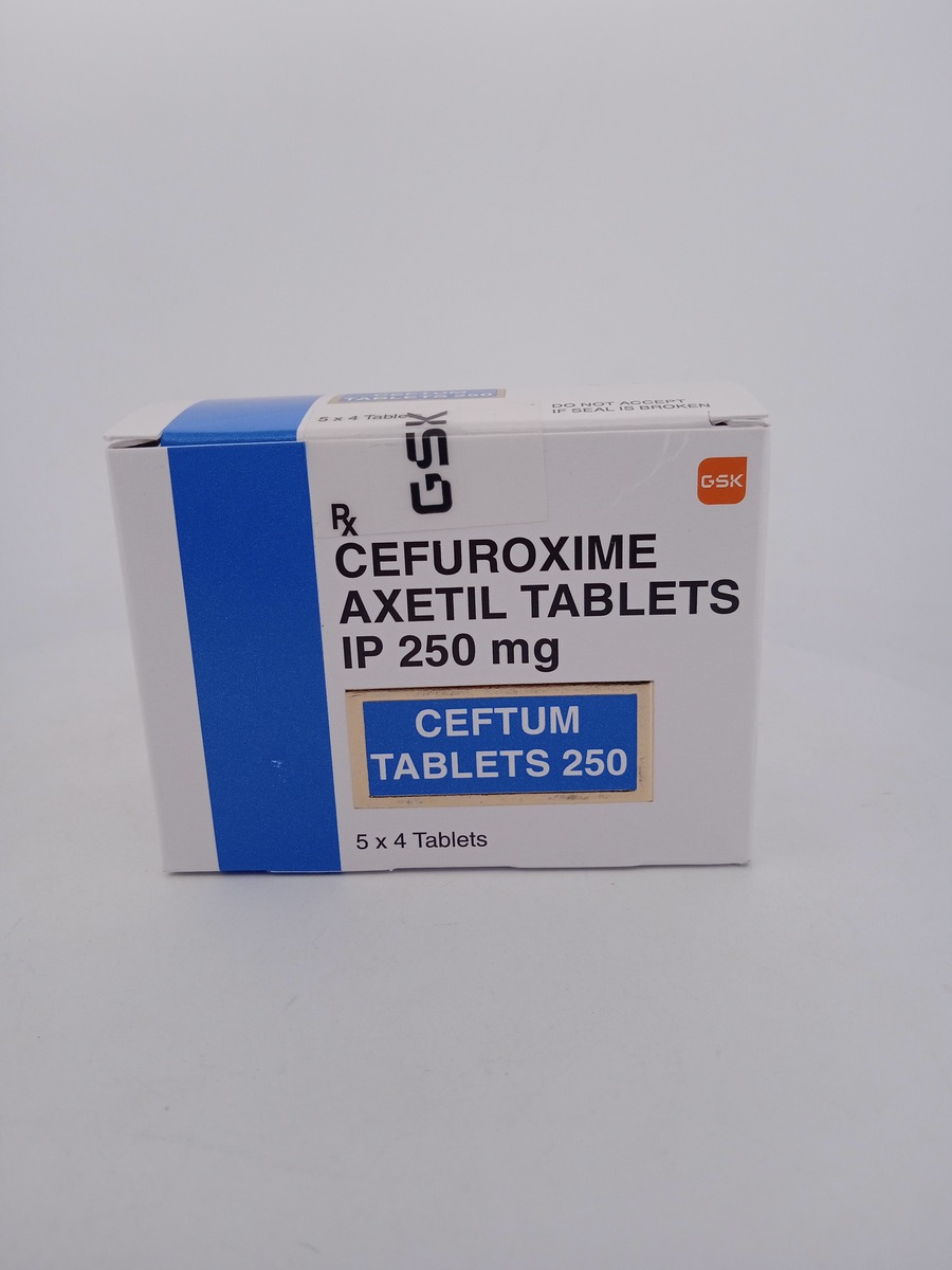 CEFTUM 250MG TABLETS | Cefuroxime Antibiotic Medicine Guide