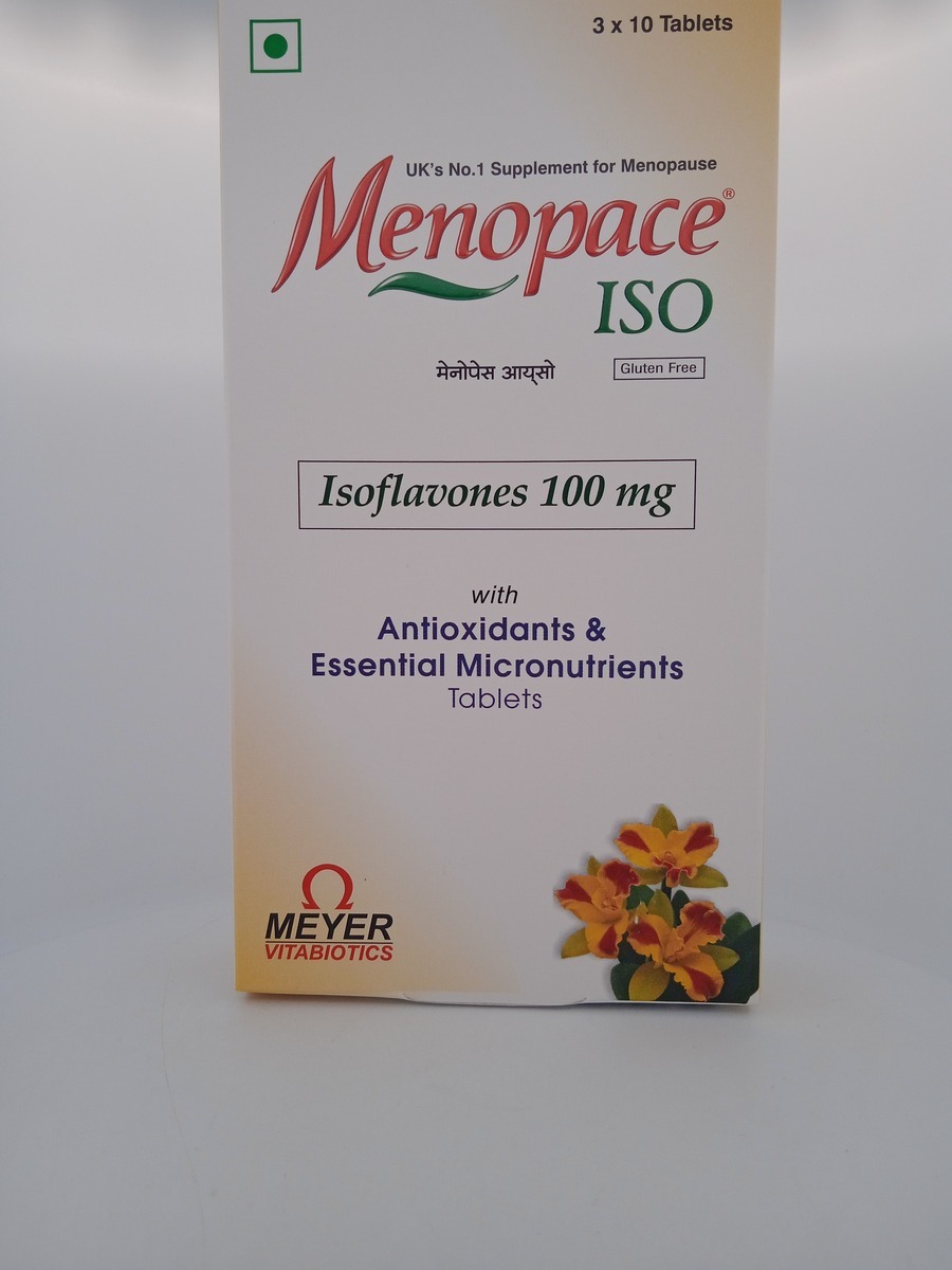 MENOPACE ISO 100 MG 10 TABLETS | Menopause Support Supplement