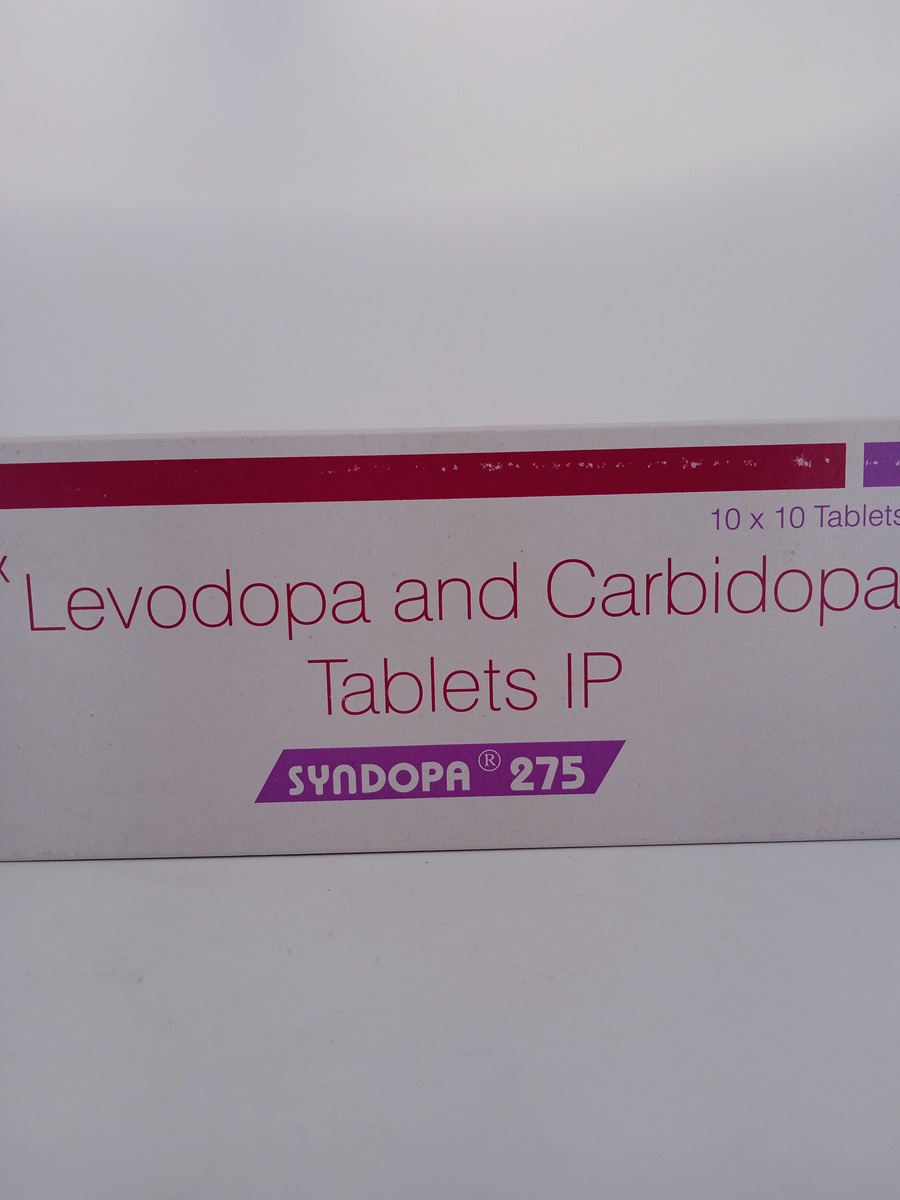 SYNDOPA 275 MG 10 TABLETS | Levodopa Carbidopa Parkinson’s Medicine