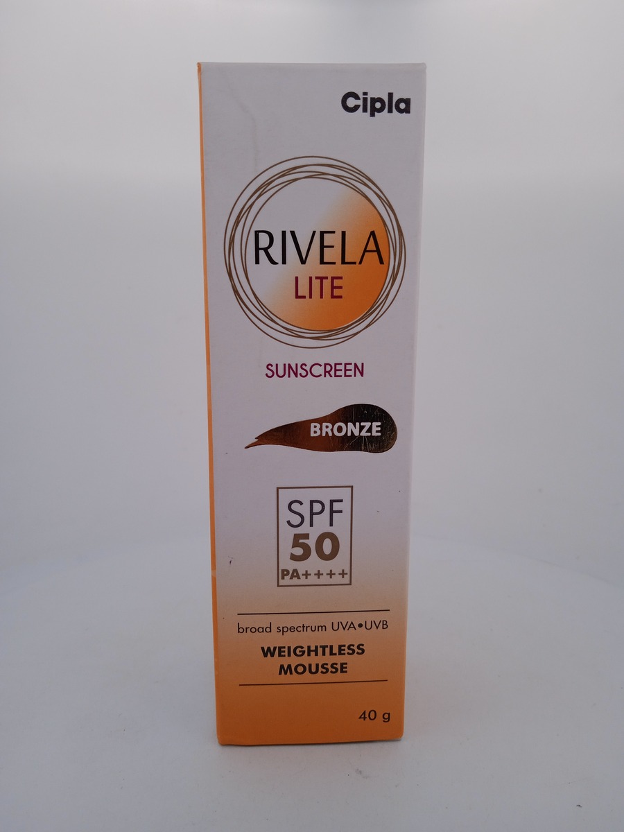 RIVELA LITE SUNSCREEN 40G | Lightweight Broad-Spectrum Sunscreen.