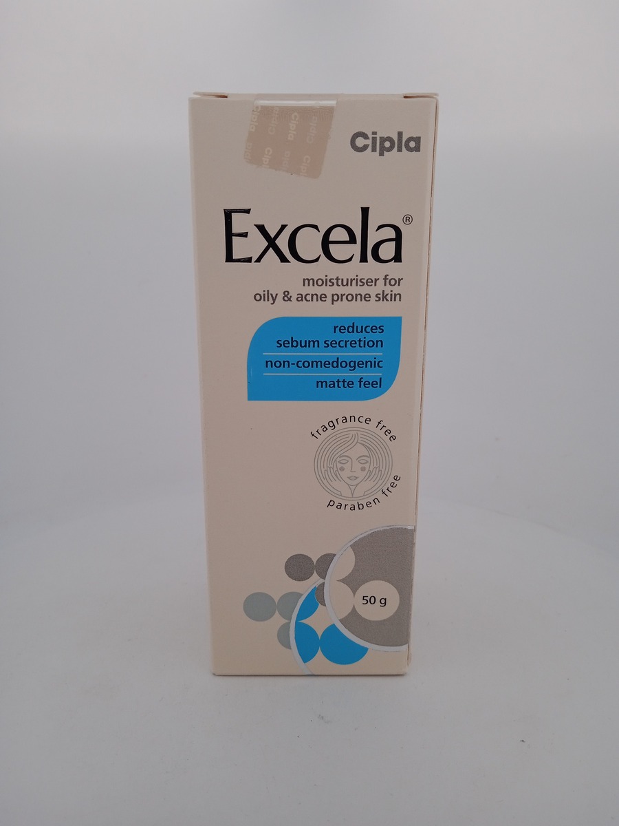 EXCELA MOISTURISER 50G | Oily & Acne-Prone Skin Hydrating Lotion.