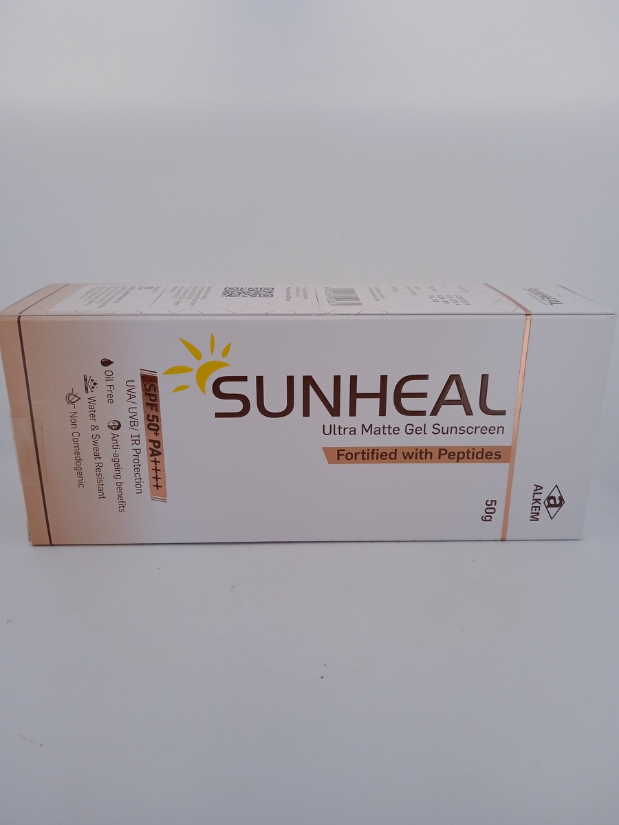 SUNHEAL ULTRA MATTE GEL SUNSCREEN 50G | SPF 50+ PA+++ Sunscreen.