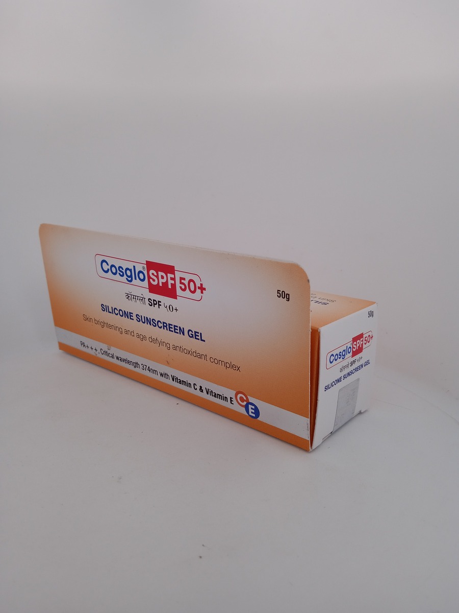 COSGLO SILICONE SUNSCREEN GEL 50G | SPF 50+ PA+++ Sunscreen.