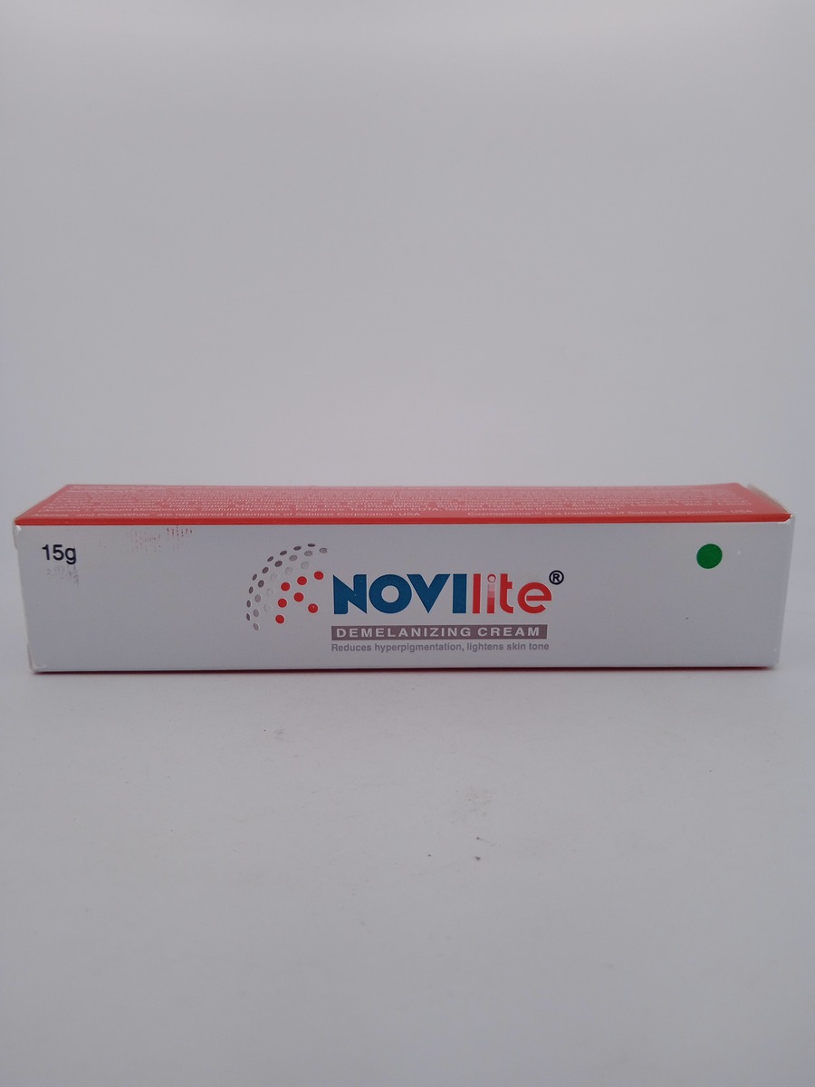 NOVILITE DEMELANIZING CREAM 15G | Skin Brightening & Pigmentation Care.